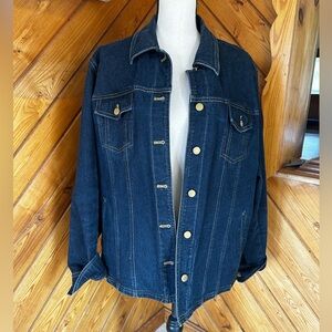 JONES NEW YORK | SIGNATURE | JEAN JACKET | 2X